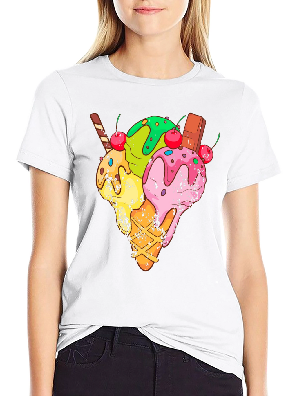 Ice Cream Graphic T-Shirt