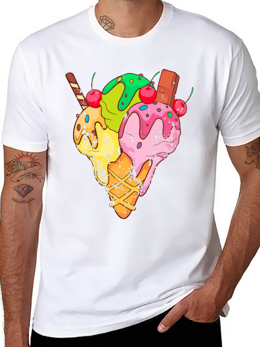 Ice Cream Graphic T-Shirt