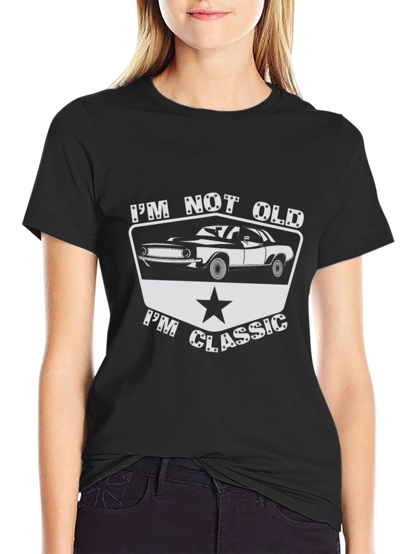 Im Not Old Im Classic Car Graphic T-Shirt