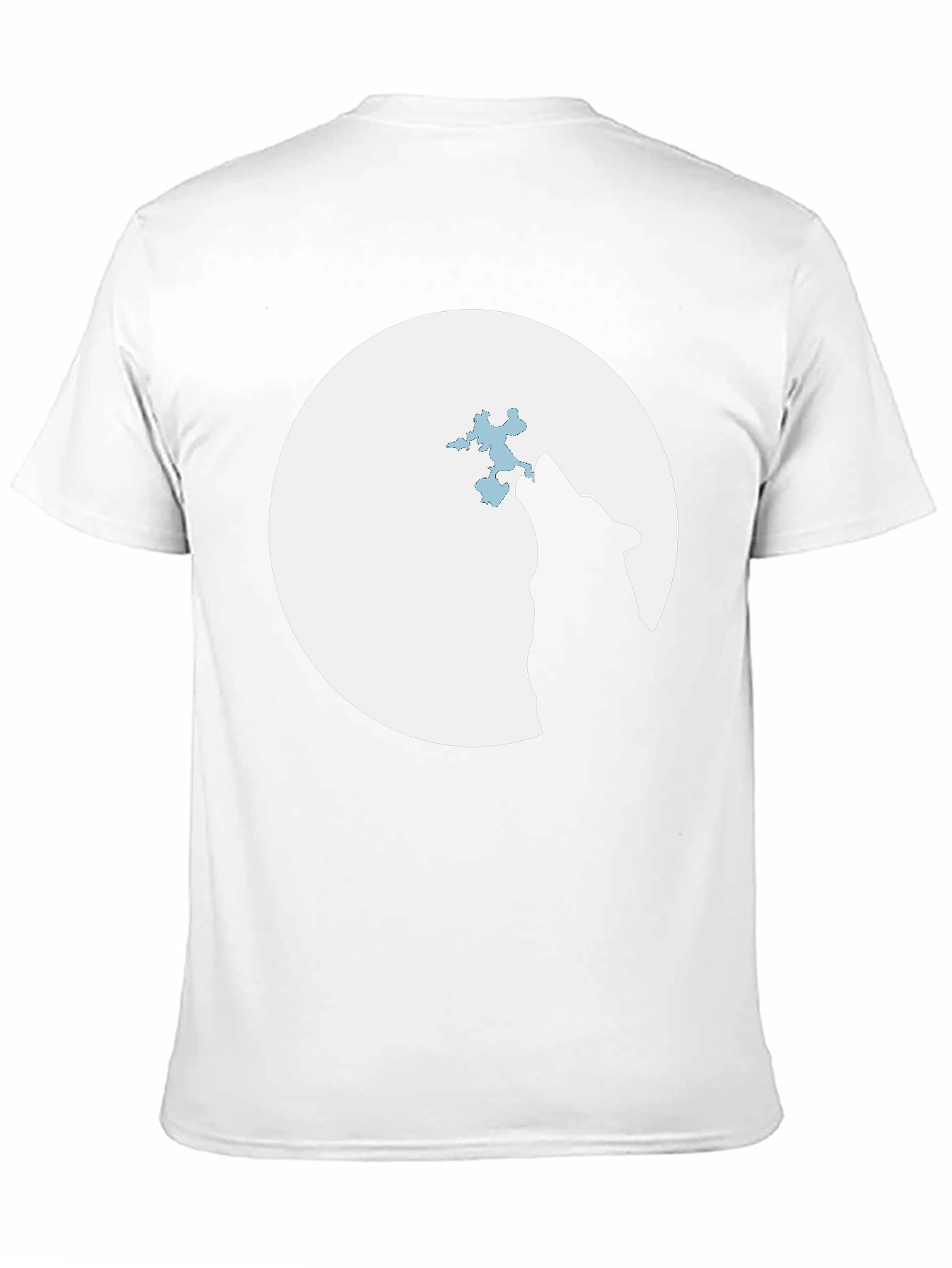 Wolf Moon T-Shirt - Black Graphic Tee