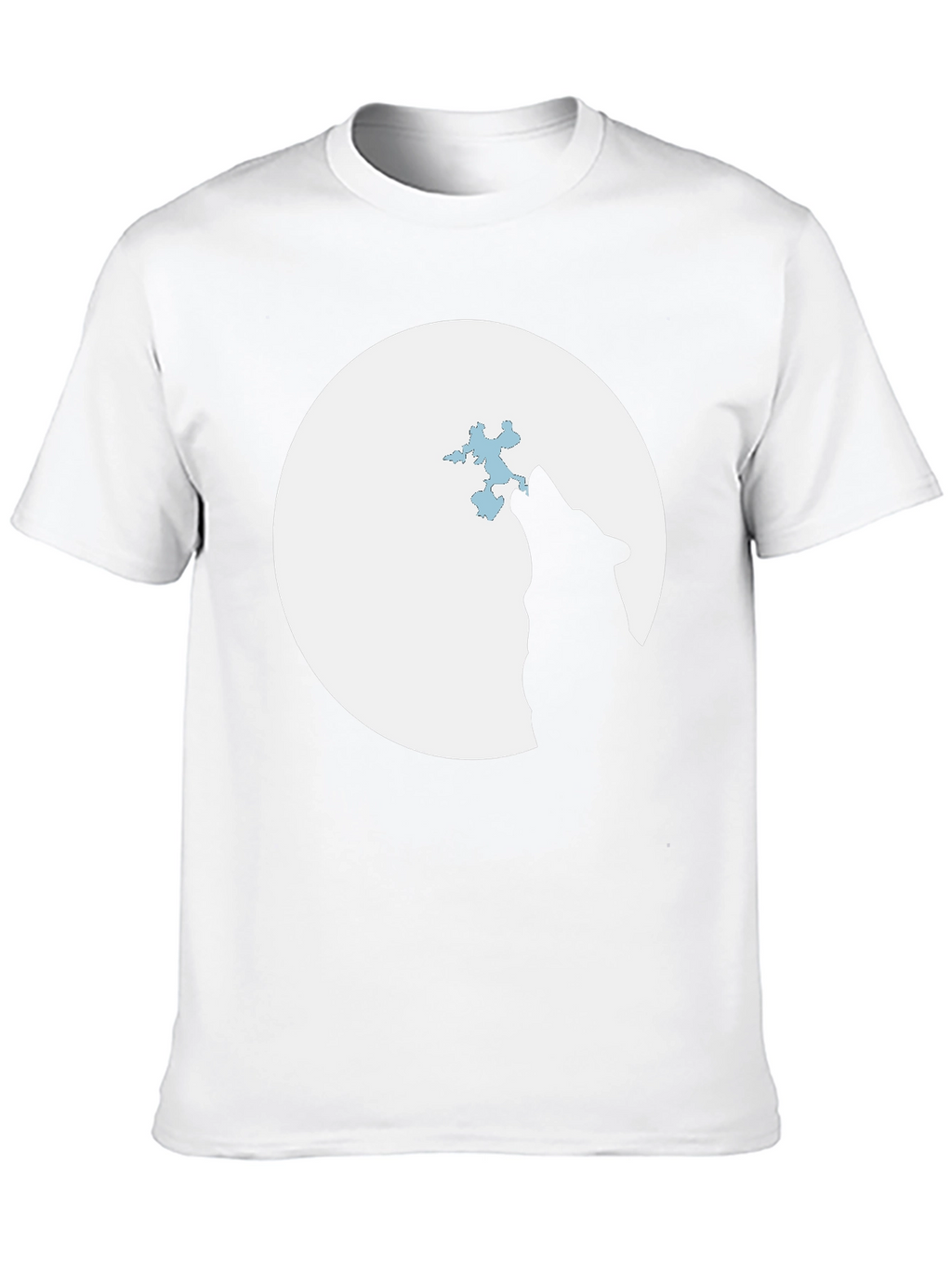 Wolf Moon T-Shirt - Black Graphic Tee