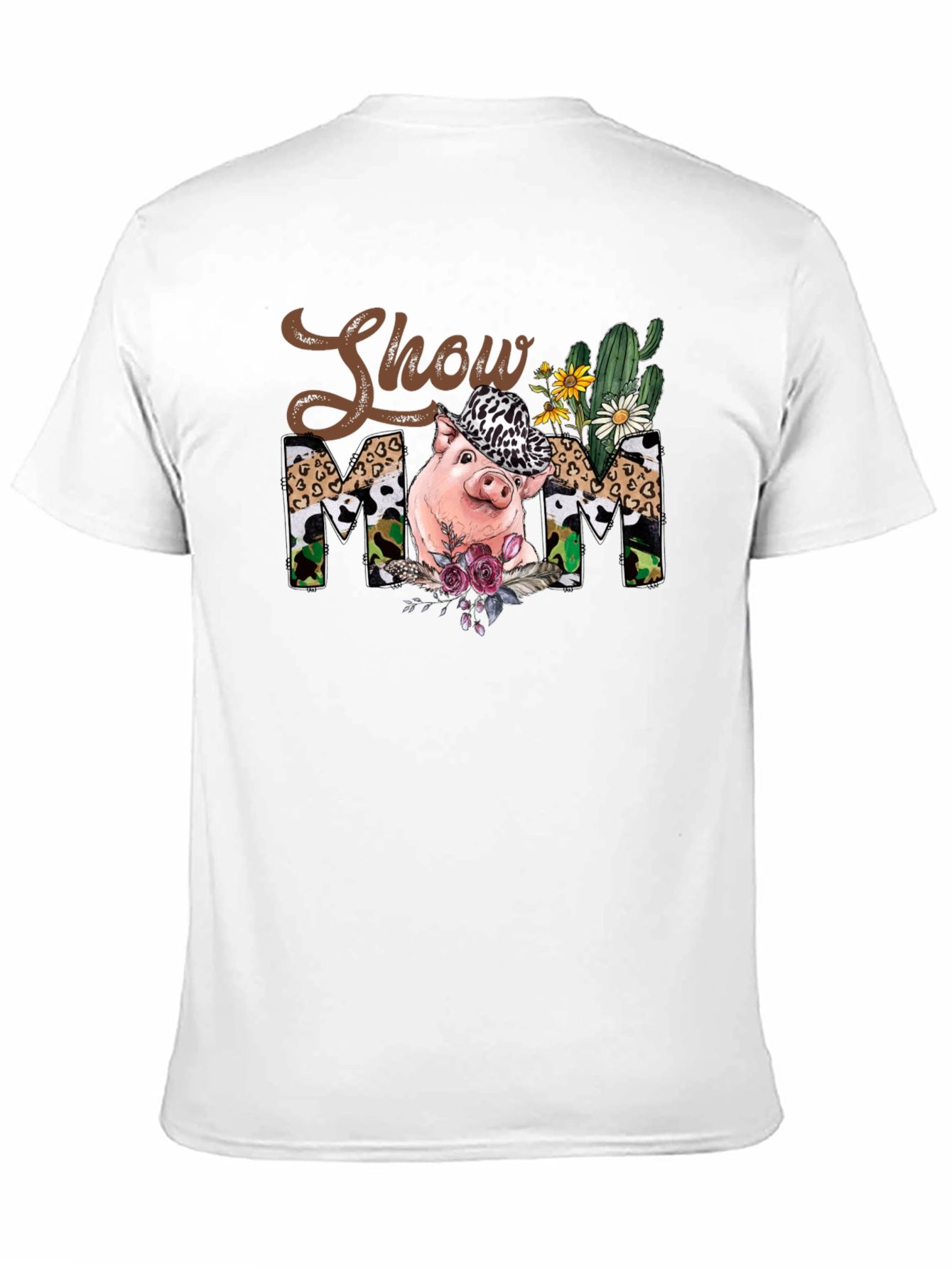 Show Mom Pig T-Shirt - Unisex