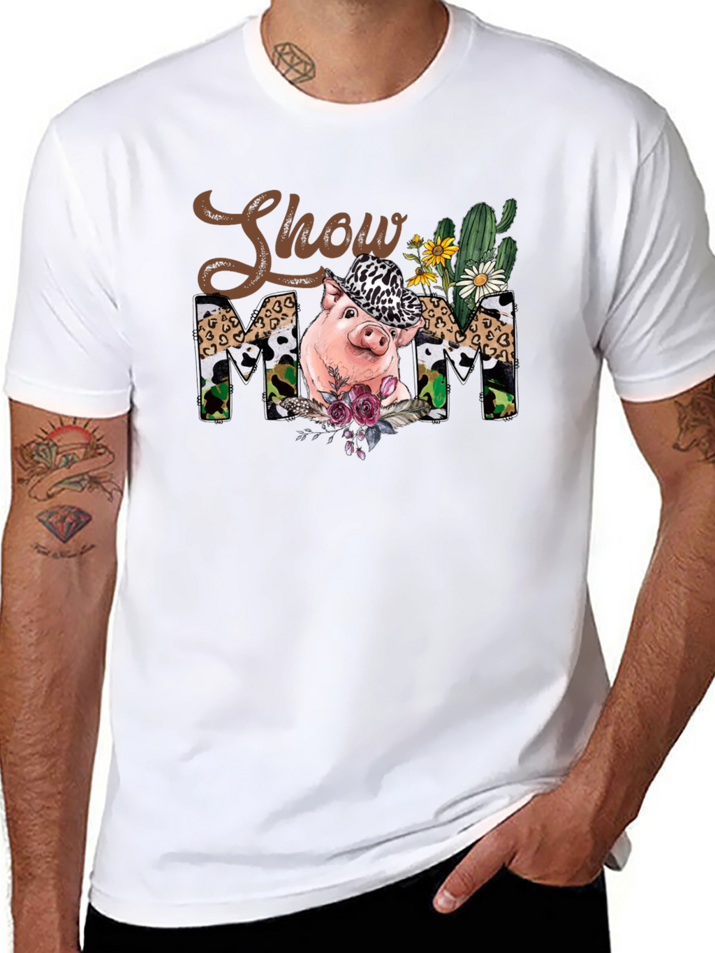 Show Mom Pig T-Shirt - Unisex
