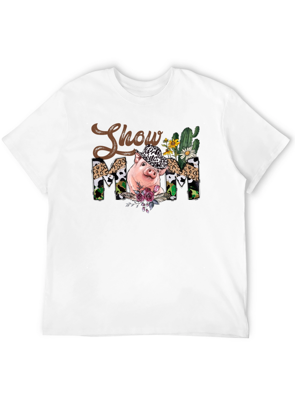 Show Mom Pig T-Shirt - Unisex