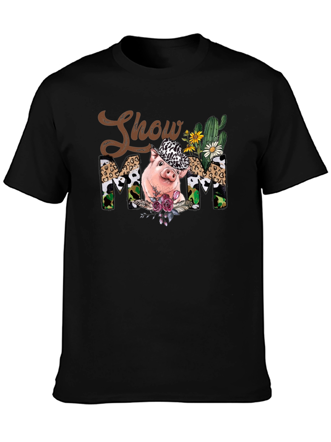 Show Mom Pig T-Shirt - Unisex