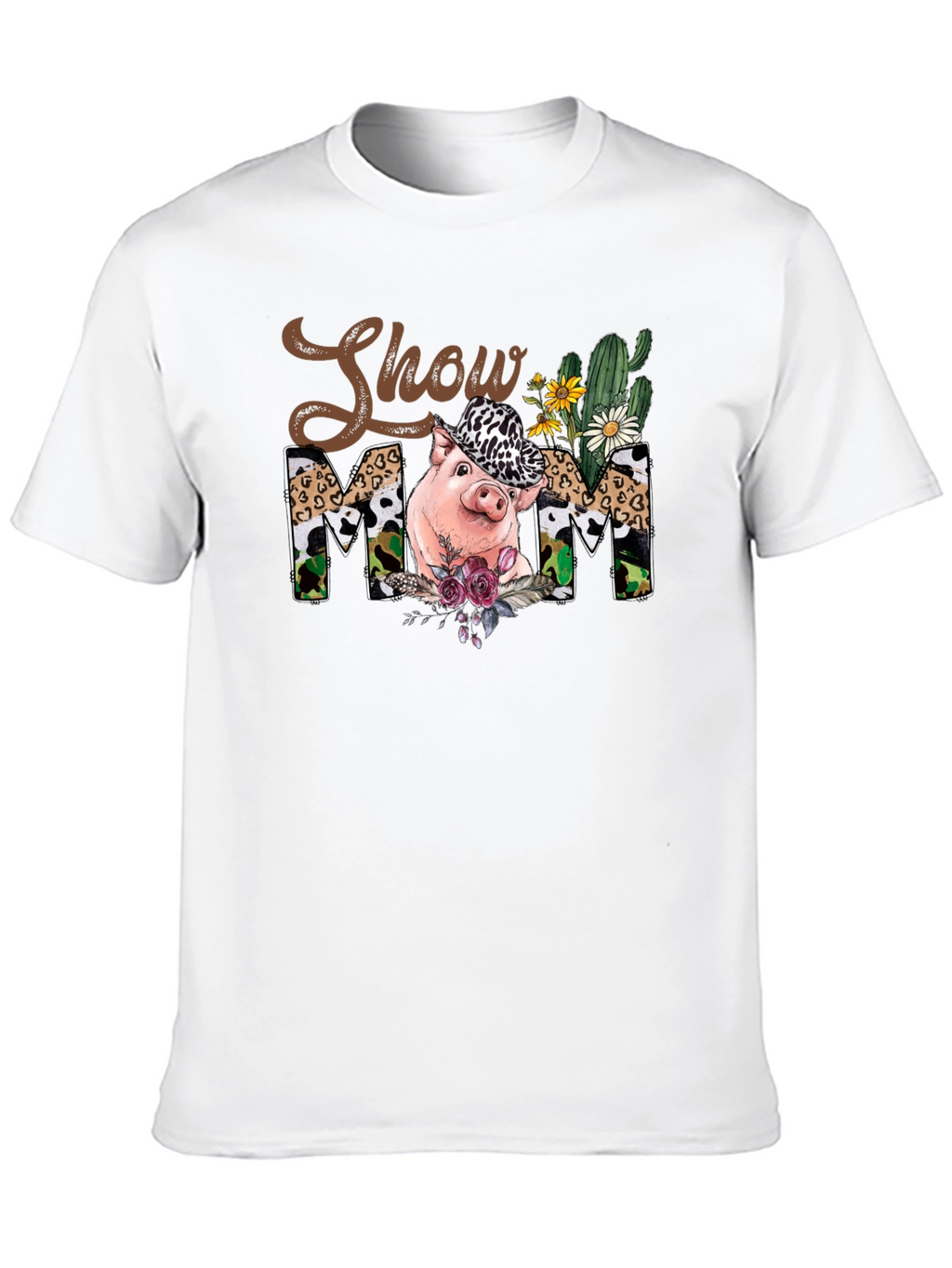 Show Mom Pig T-Shirt - Unisex