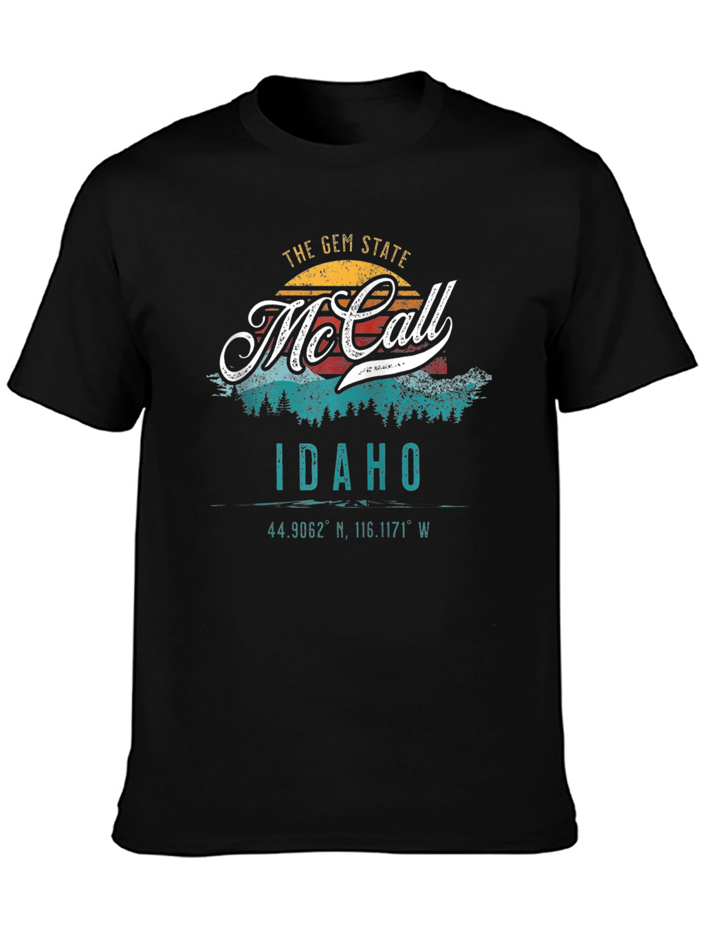 McCall Idaho Gem State Graphic T-Shirt