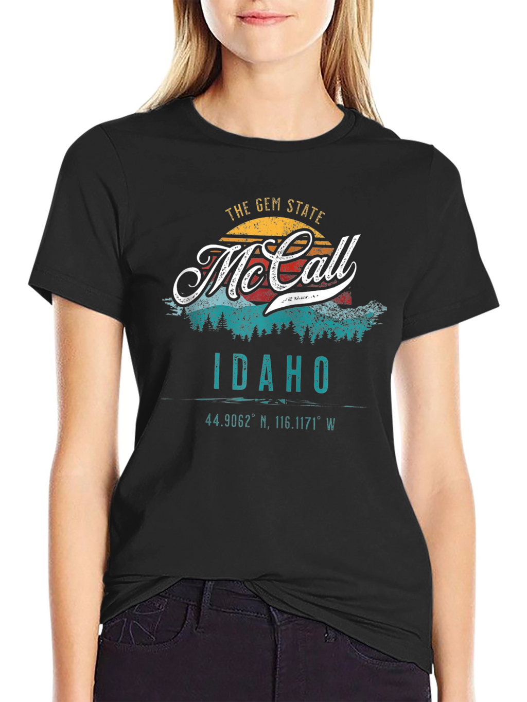 McCall Idaho Gem State Graphic T-Shirt