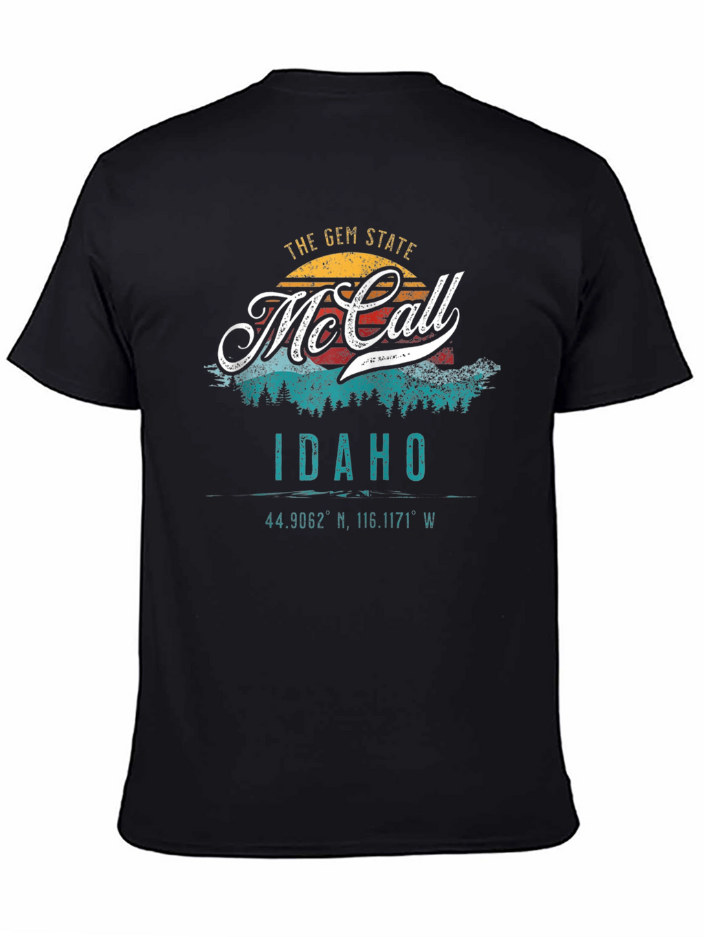 McCall Idaho Gem State Graphic T-Shirt