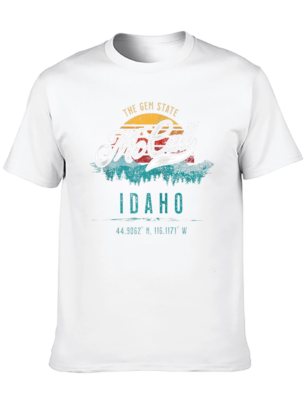 McCall Idaho Gem State Graphic T-Shirt