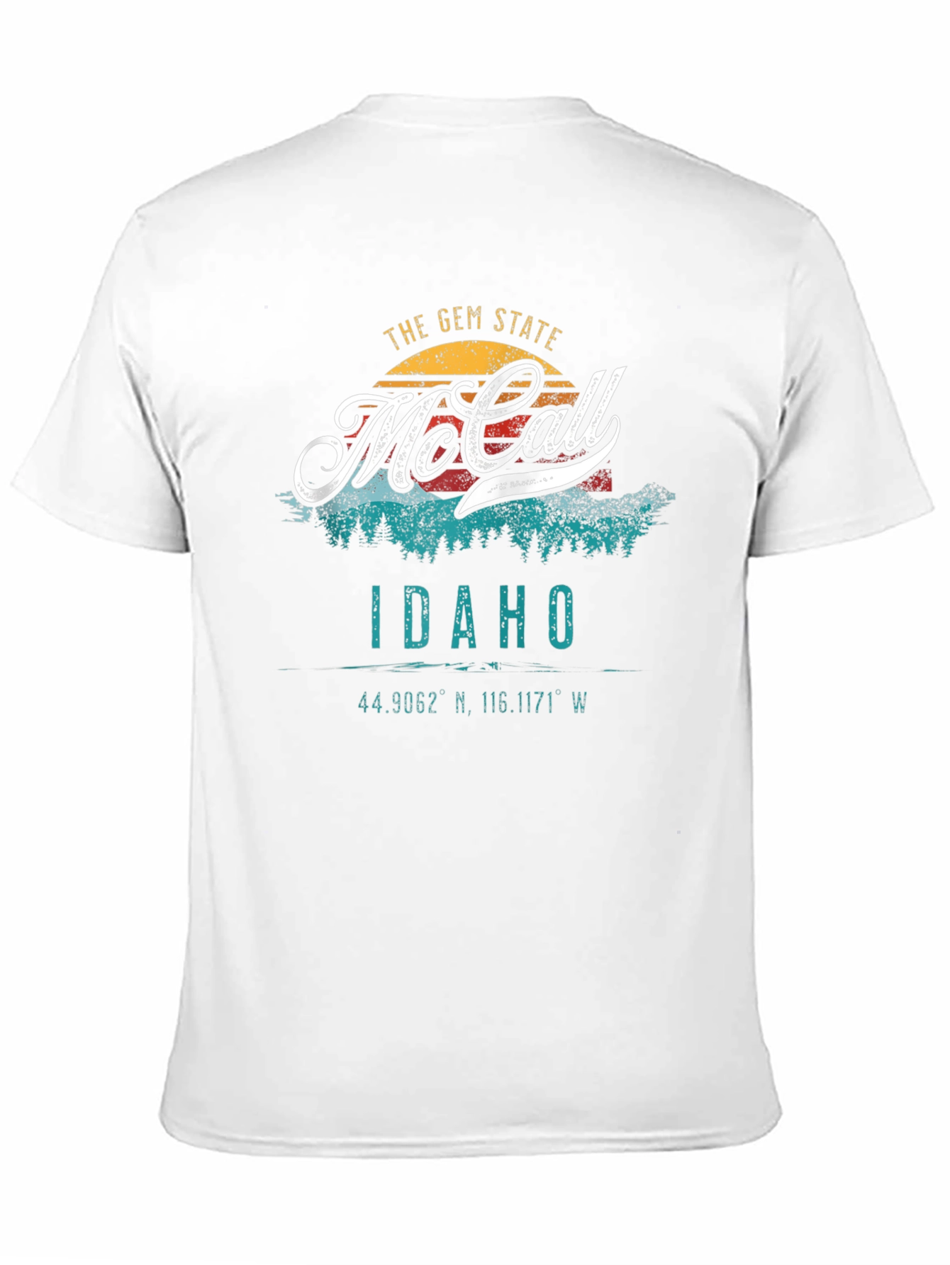 McCall Idaho Gem State Graphic T-Shirt