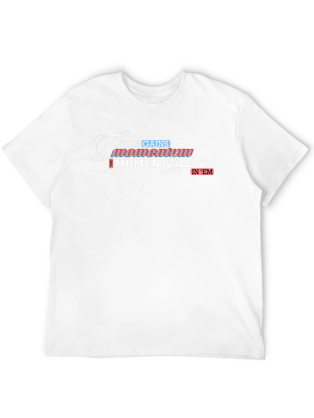 Time Gains Momentum Graphic Tee