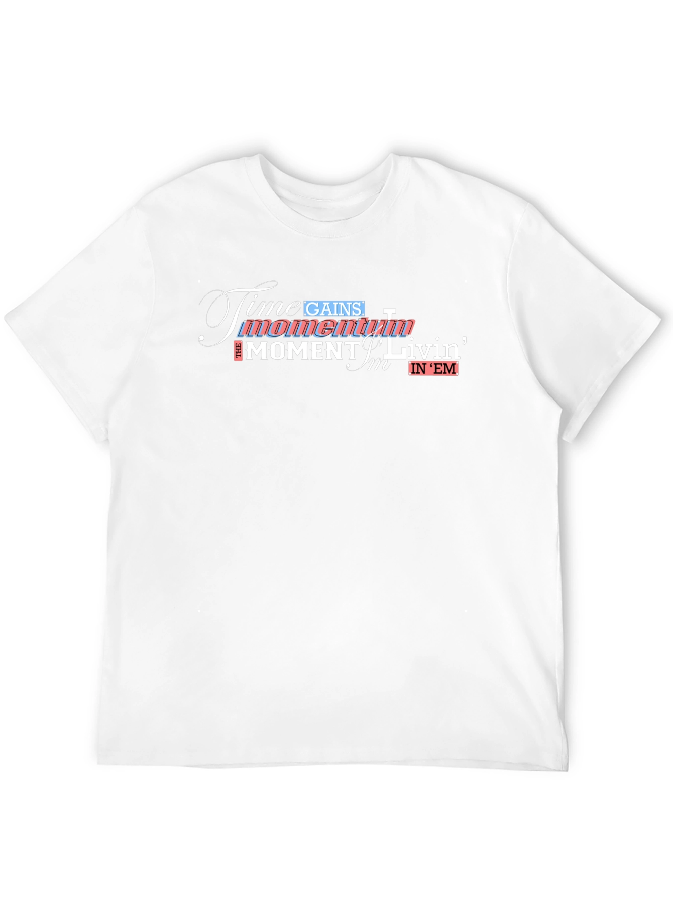 Time Gains Momentum Graphic Tee
