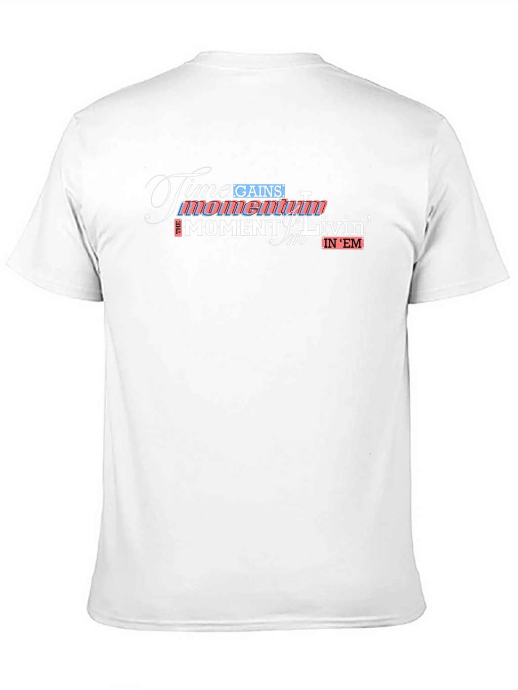 Time Gains Momentum Graphic Tee