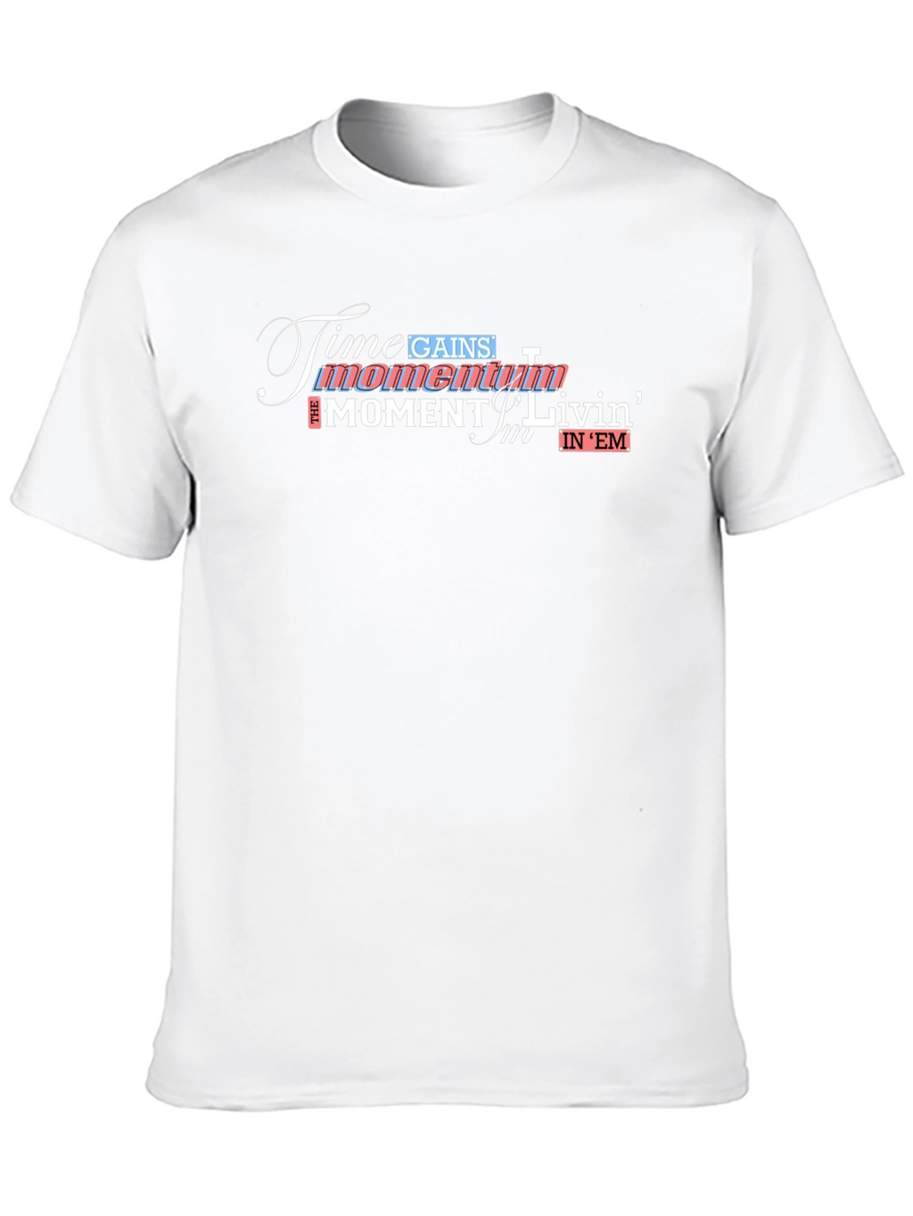Time Gains Momentum Graphic Tee