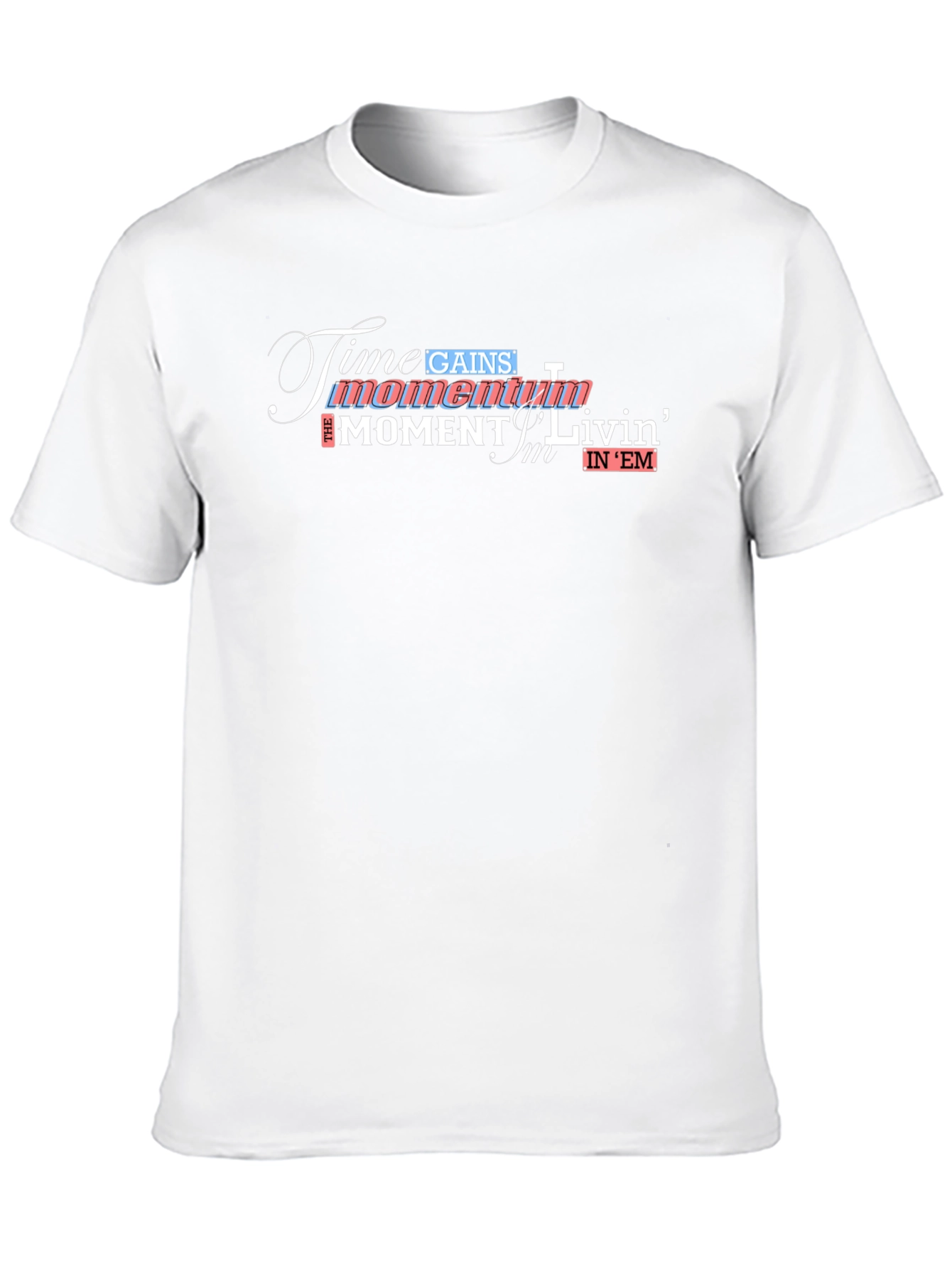 Time Gains Momentum Graphic Tee