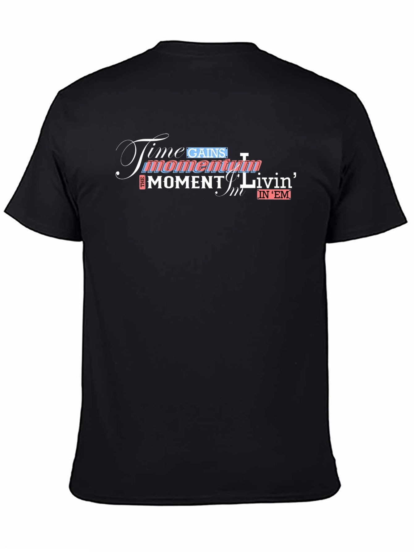 Time Gains Momentum Graphic Tee