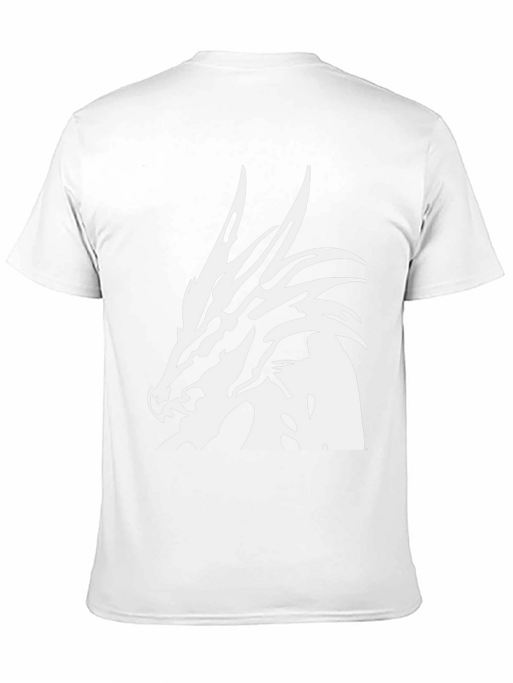 Dragon Head Graphic Black T-Shirt