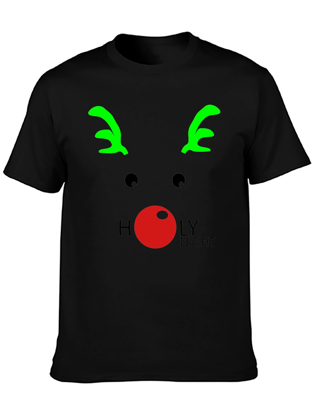 Reindeer Holy Night T-Shirt