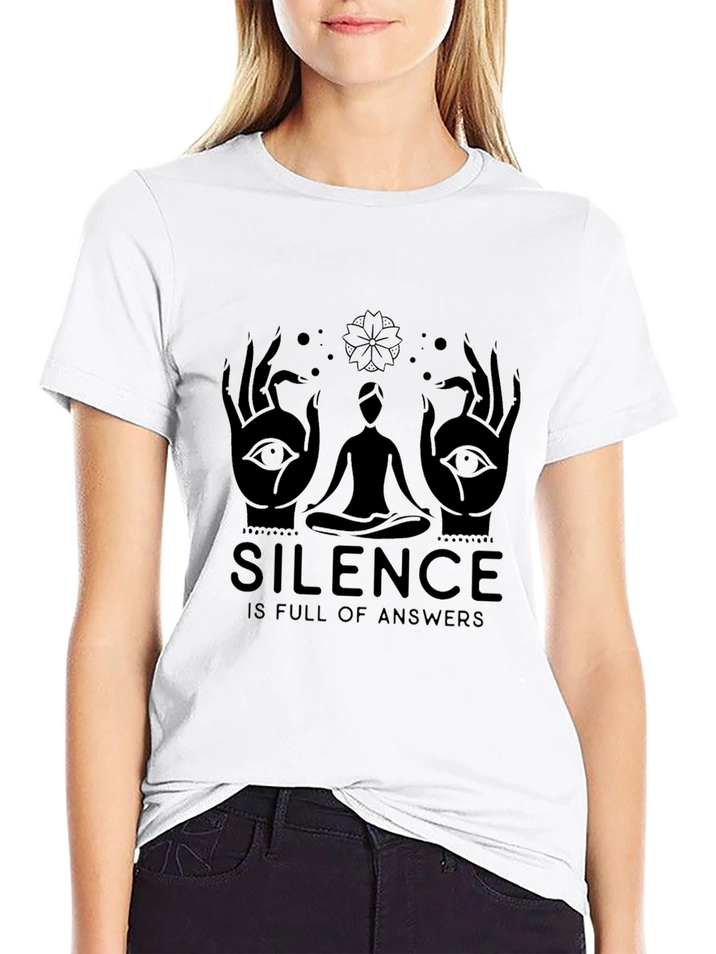 Silence is Full of Answers Graphic Tee