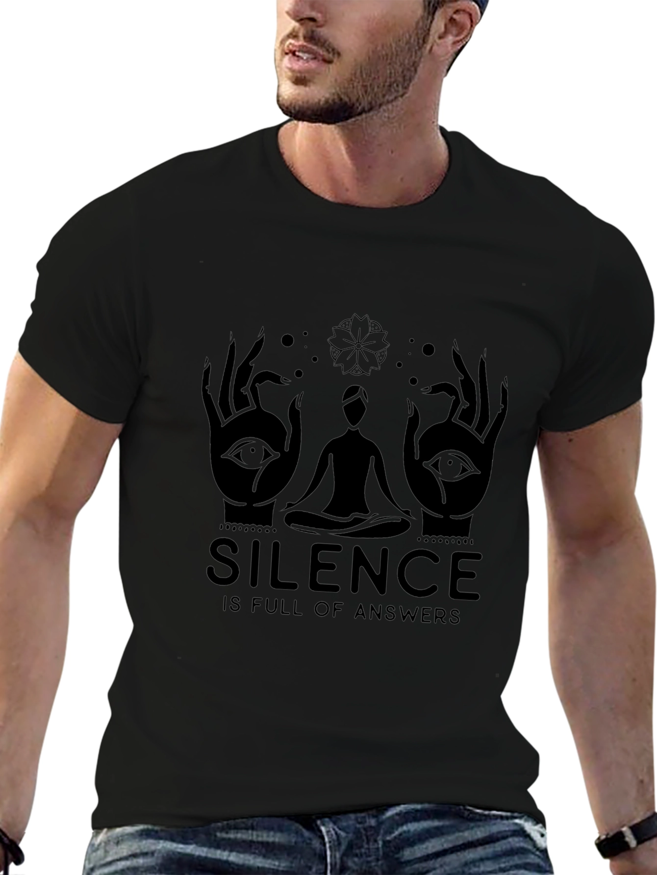 Silence is Full of Answers Graphic Tee