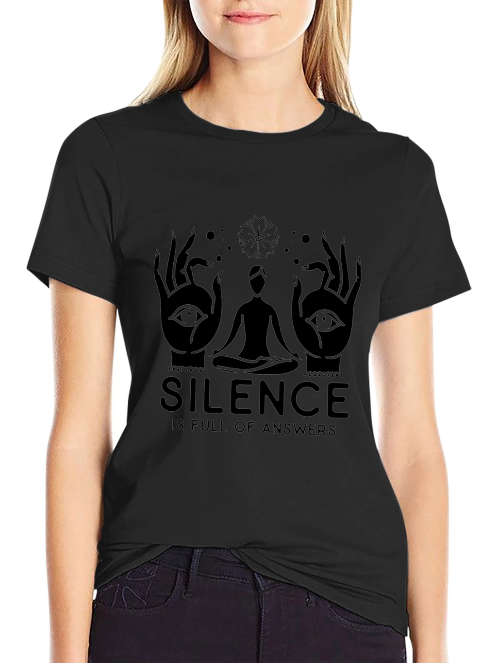 Silence is Full of Answers Graphic Tee