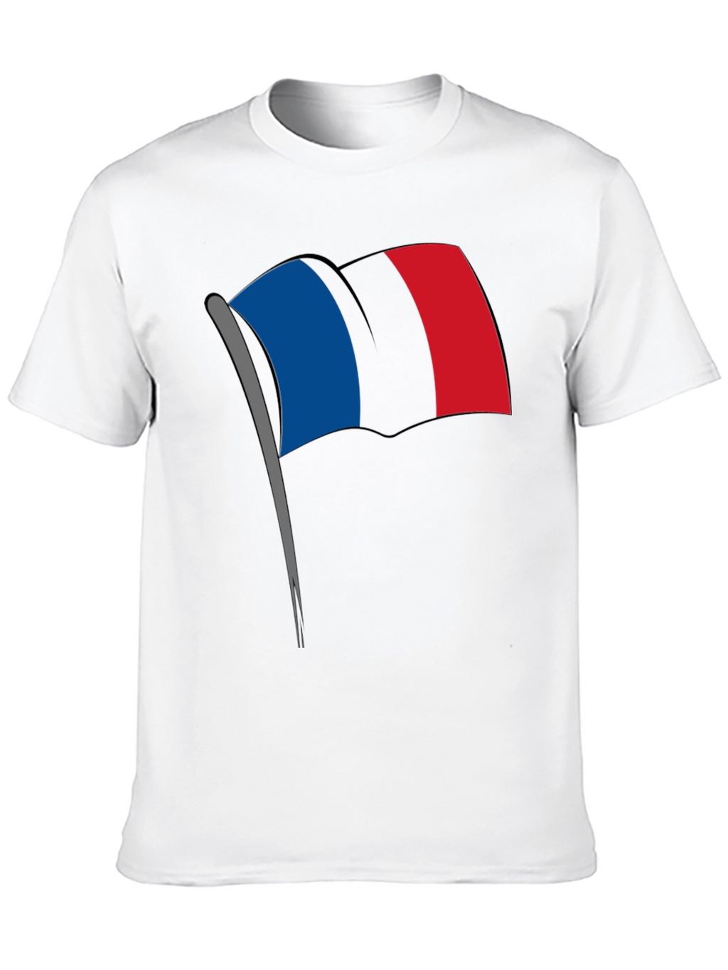 Flag Graphic Tee - Black T-Shirt