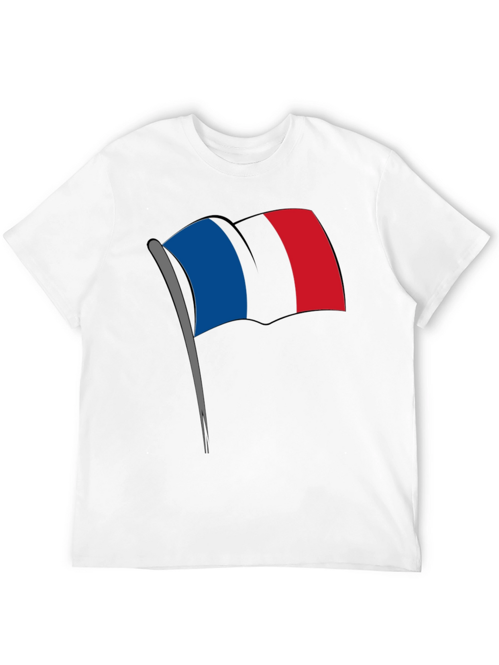 Flag Graphic Tee - Black T-Shirt