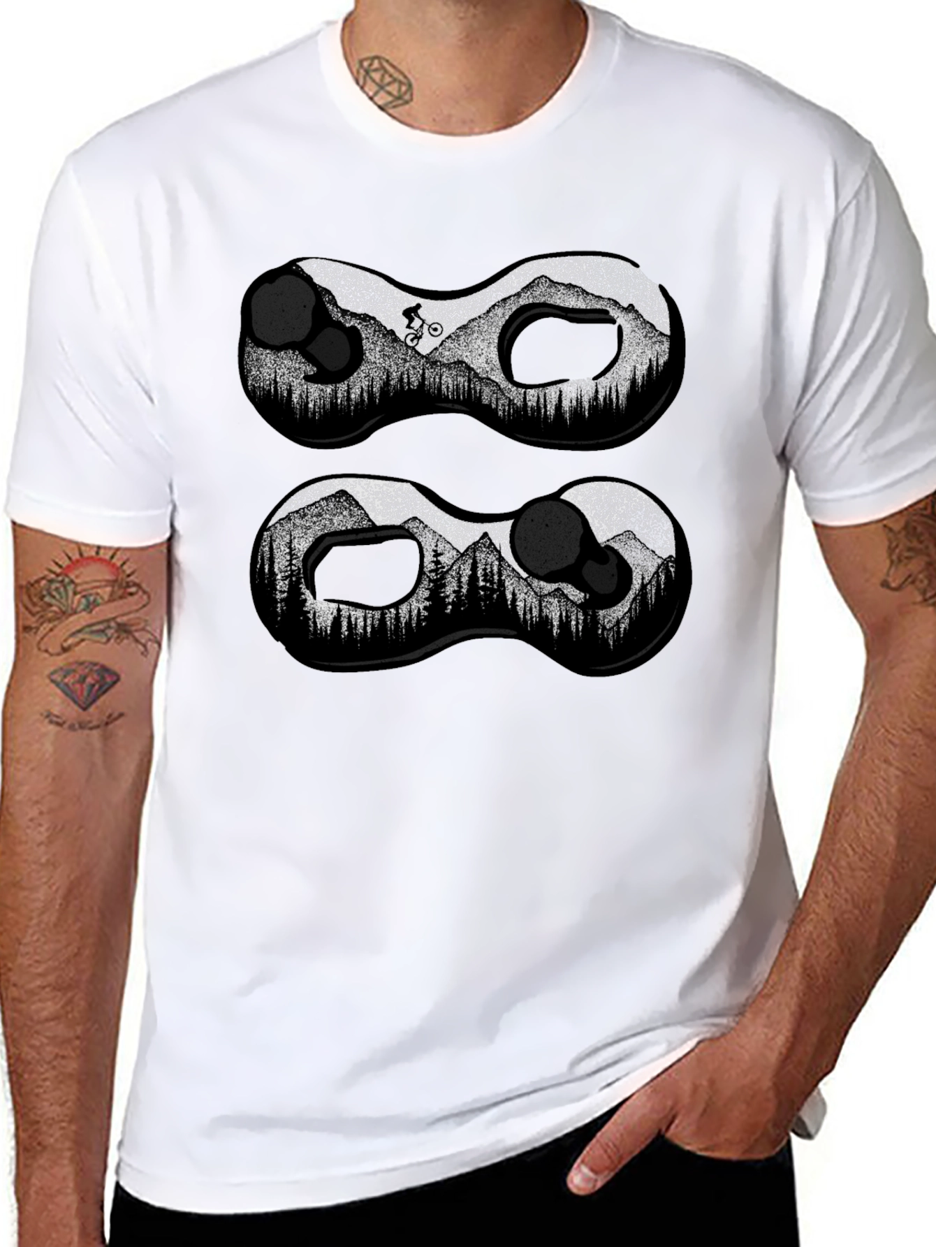Mountain Chain Link T-Shirt