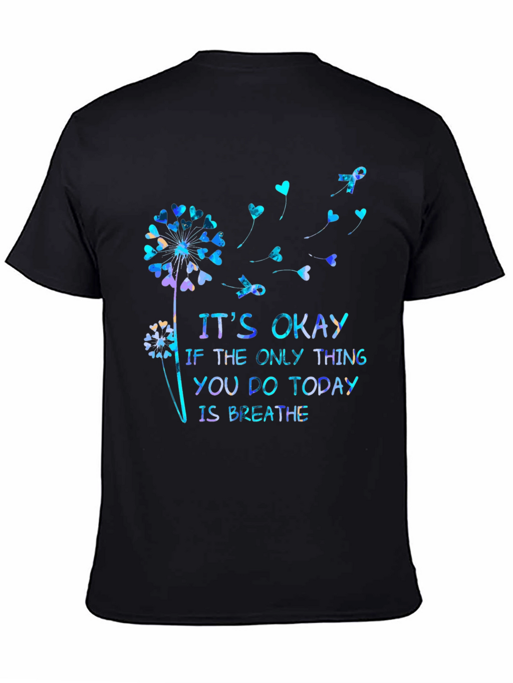 Its Okay Breathe Graphic Tee