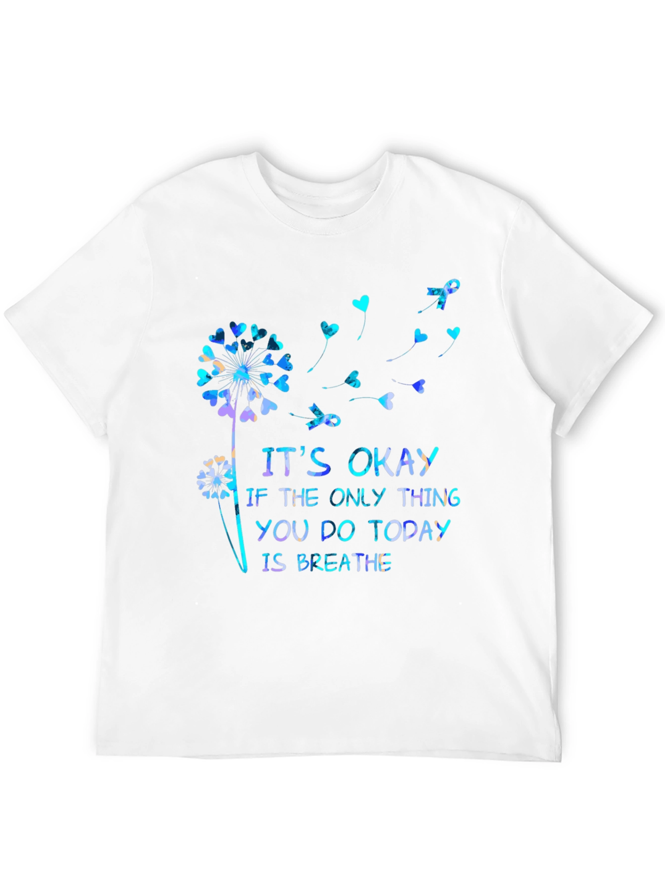 Its Okay Breathe Graphic Tee