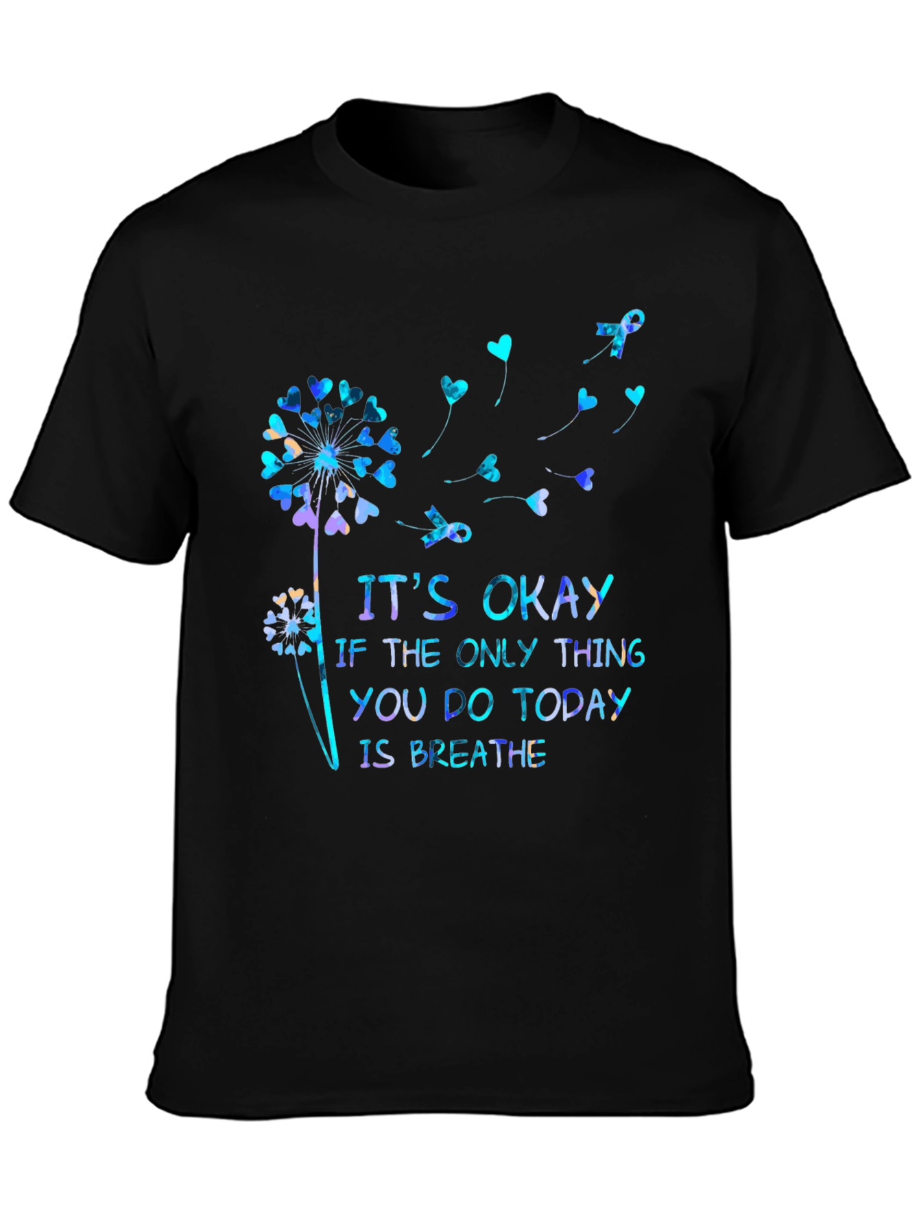 Its Okay Breathe Graphic Tee