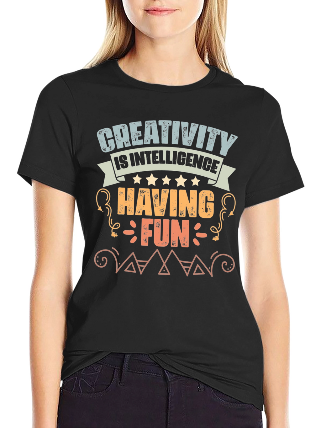 Creativity is Intelligence Graphic T-Shirt