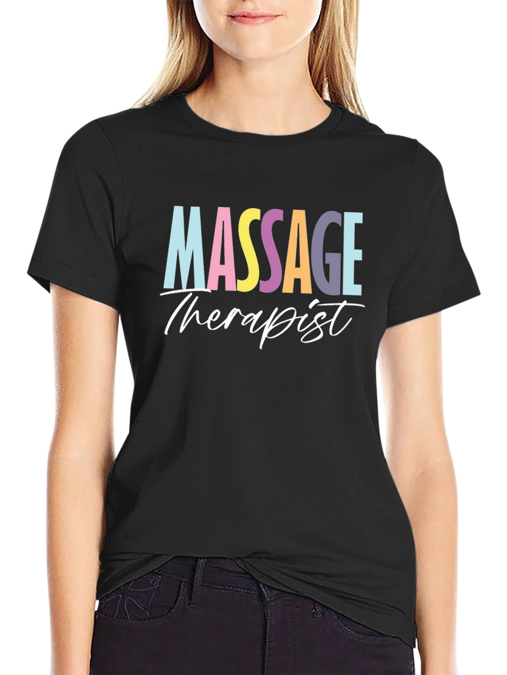 Massage Therapist T-Shirt - Soft Cotton Tee
