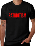 Patriotism Stay Home T-Shirt