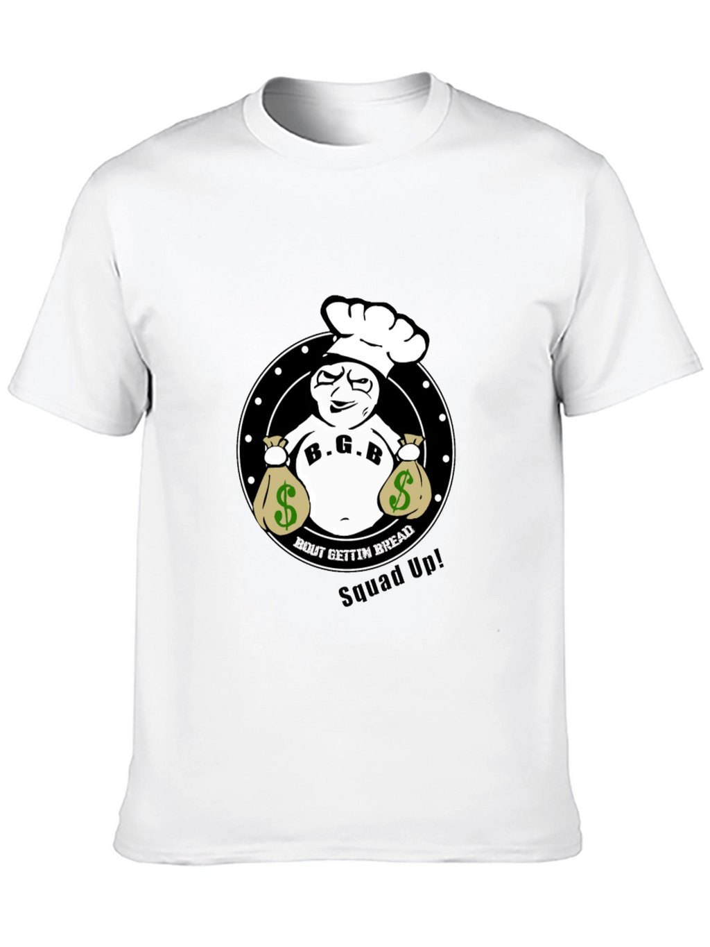 B.G.B. Bout Gettin Bread Black T-Shirt