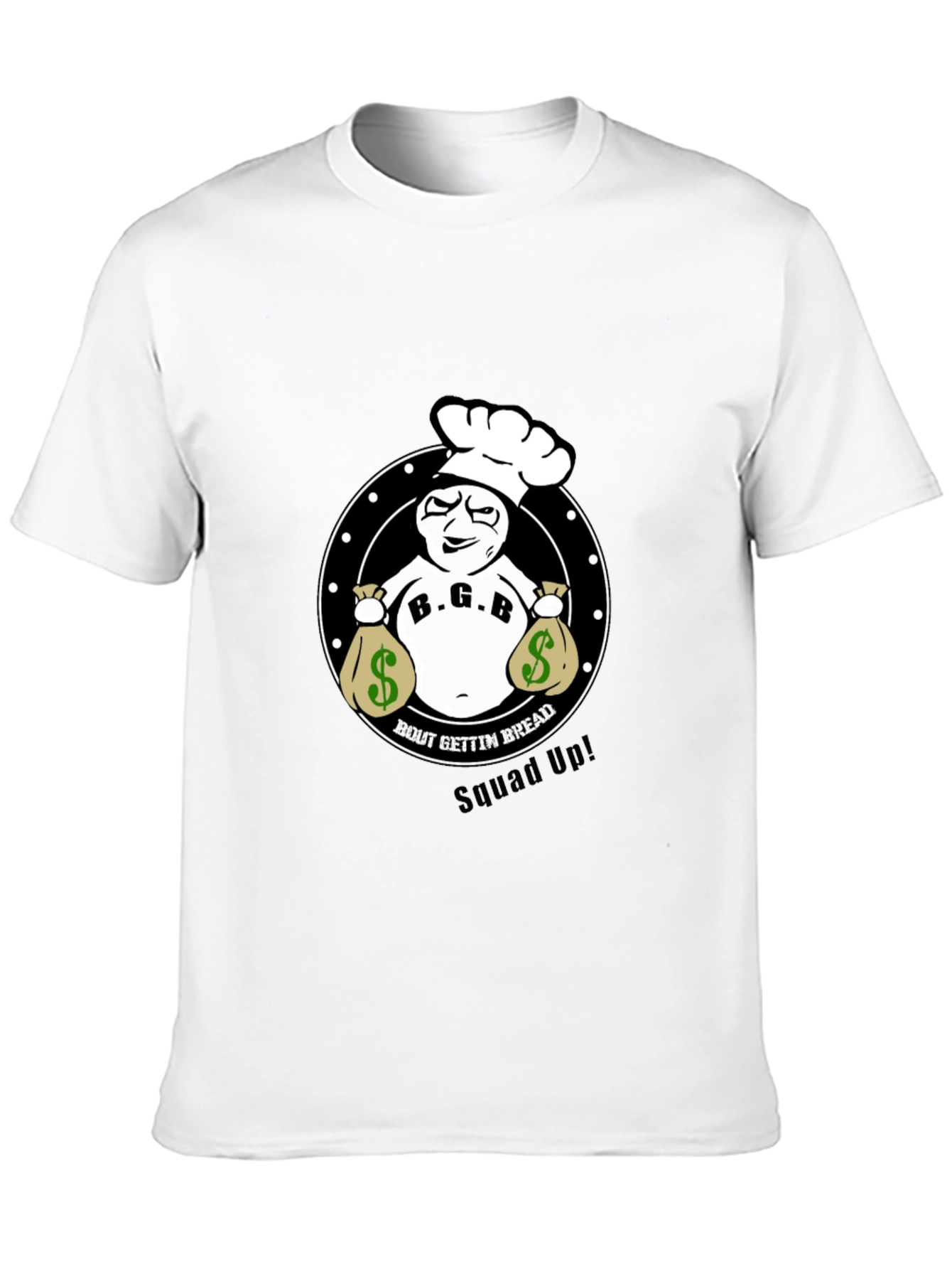 B.G.B. Bout Gettin Bread Black T-Shirt