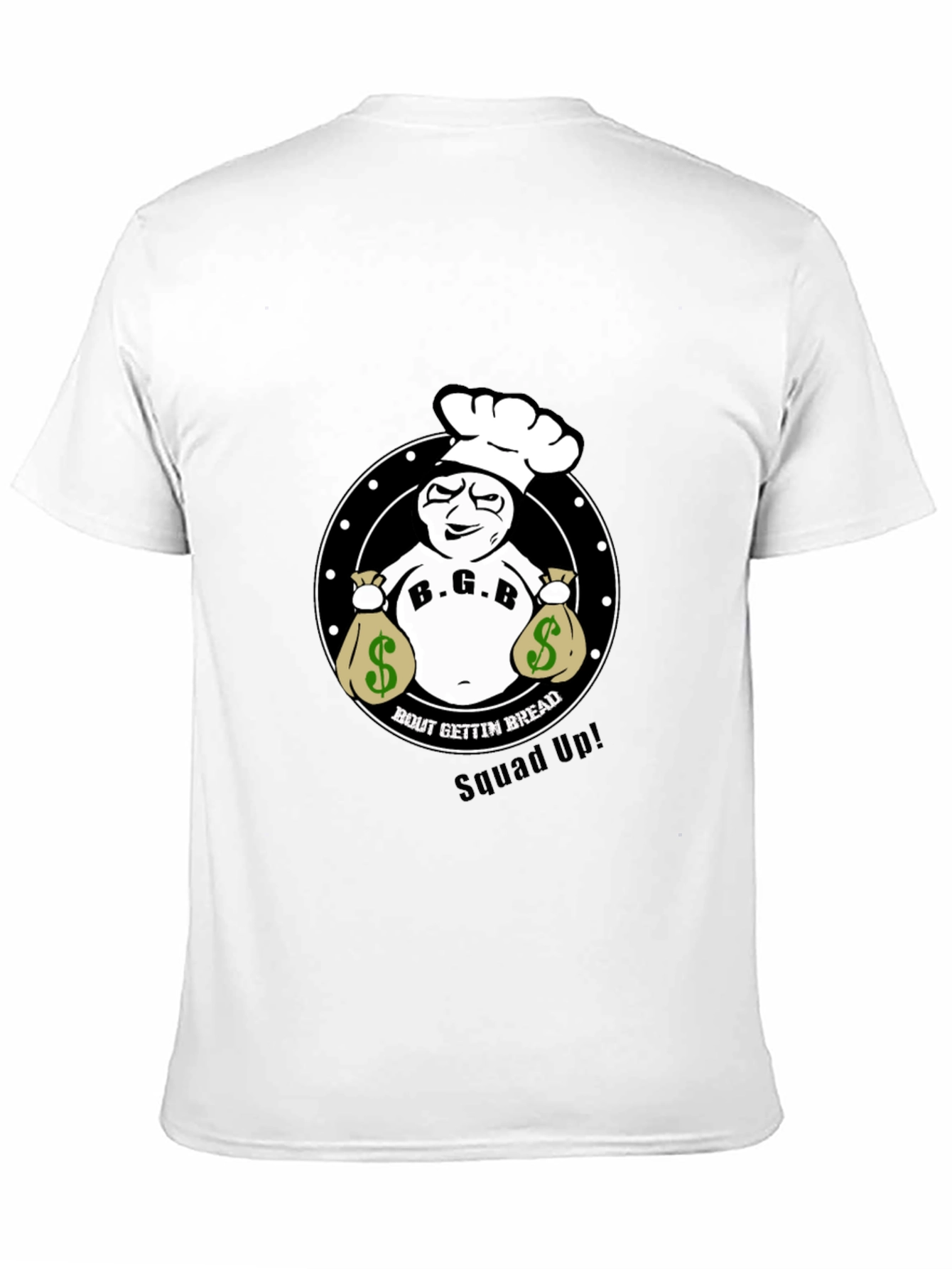 B.G.B. Bout Gettin Bread Black T-Shirt