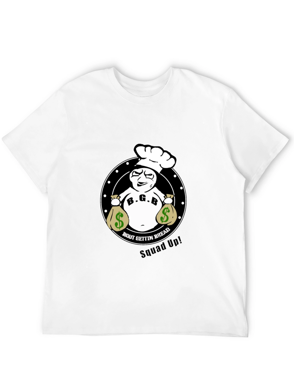 B.G.B. Bout Gettin Bread Black T-Shirt