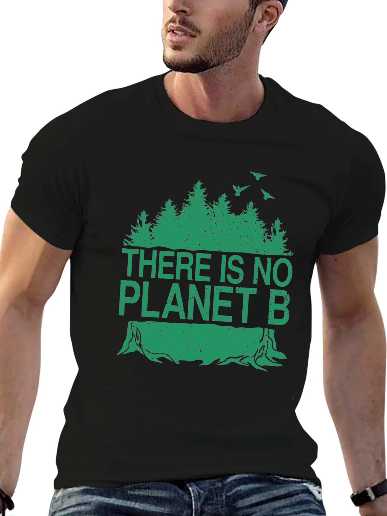 Eco-Friendly There Is No Planet B Graphic Tee