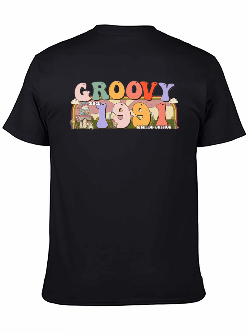 Groovy Since 1991 Limited Edition Black T-Shirt