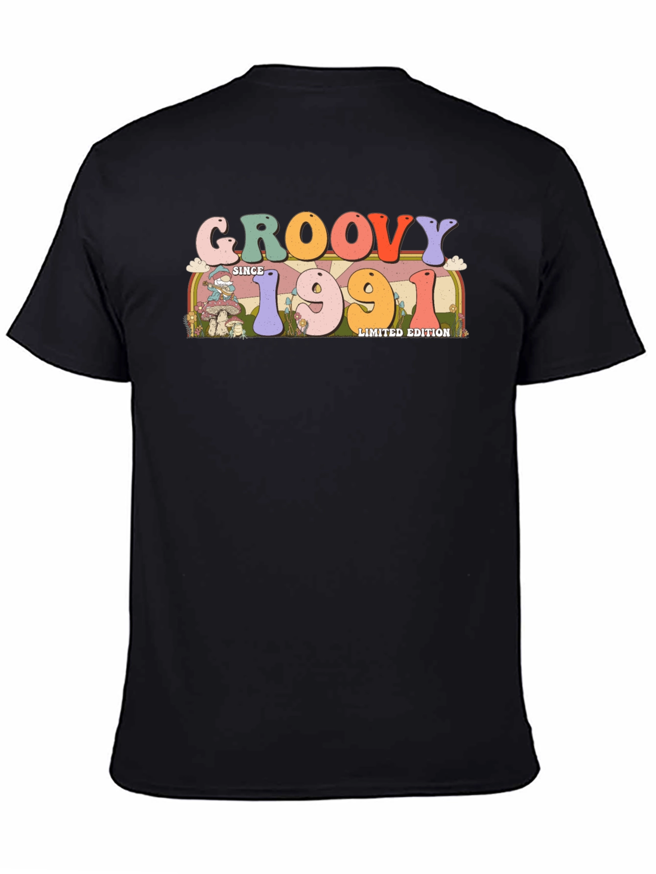 Groovy Since 1991 Limited Edition Black T-Shirt