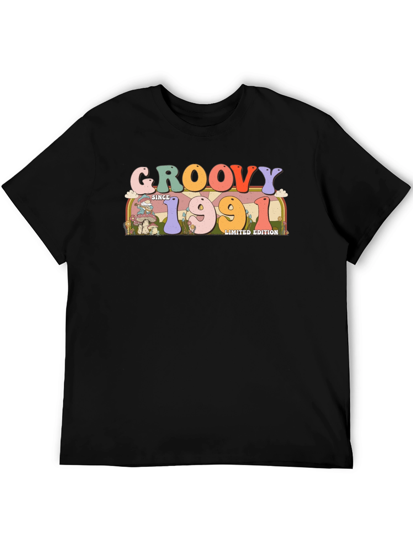 Groovy Since 1991 Limited Edition Black T-Shirt