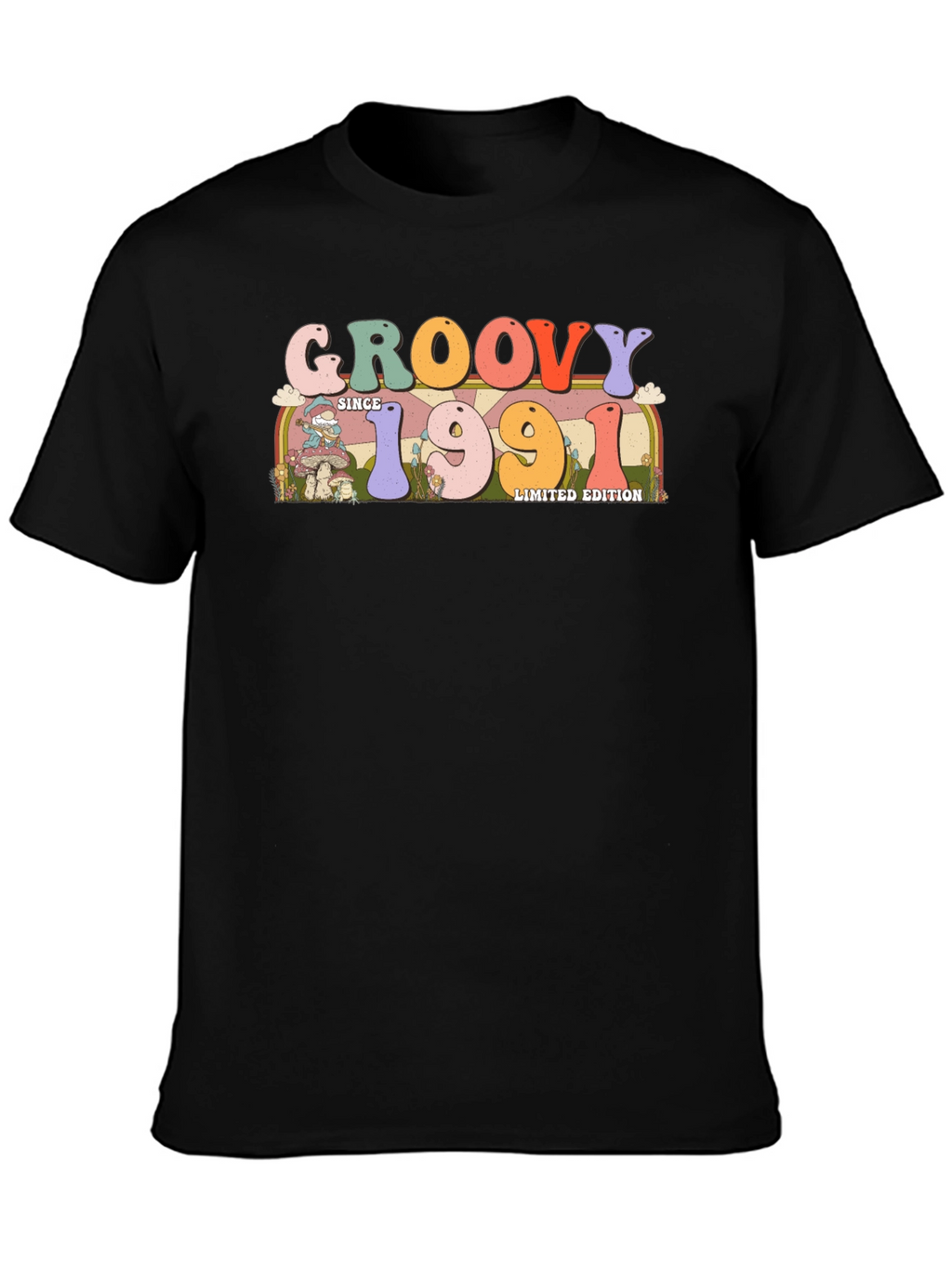 Groovy Since 1991 Limited Edition Black T-Shirt