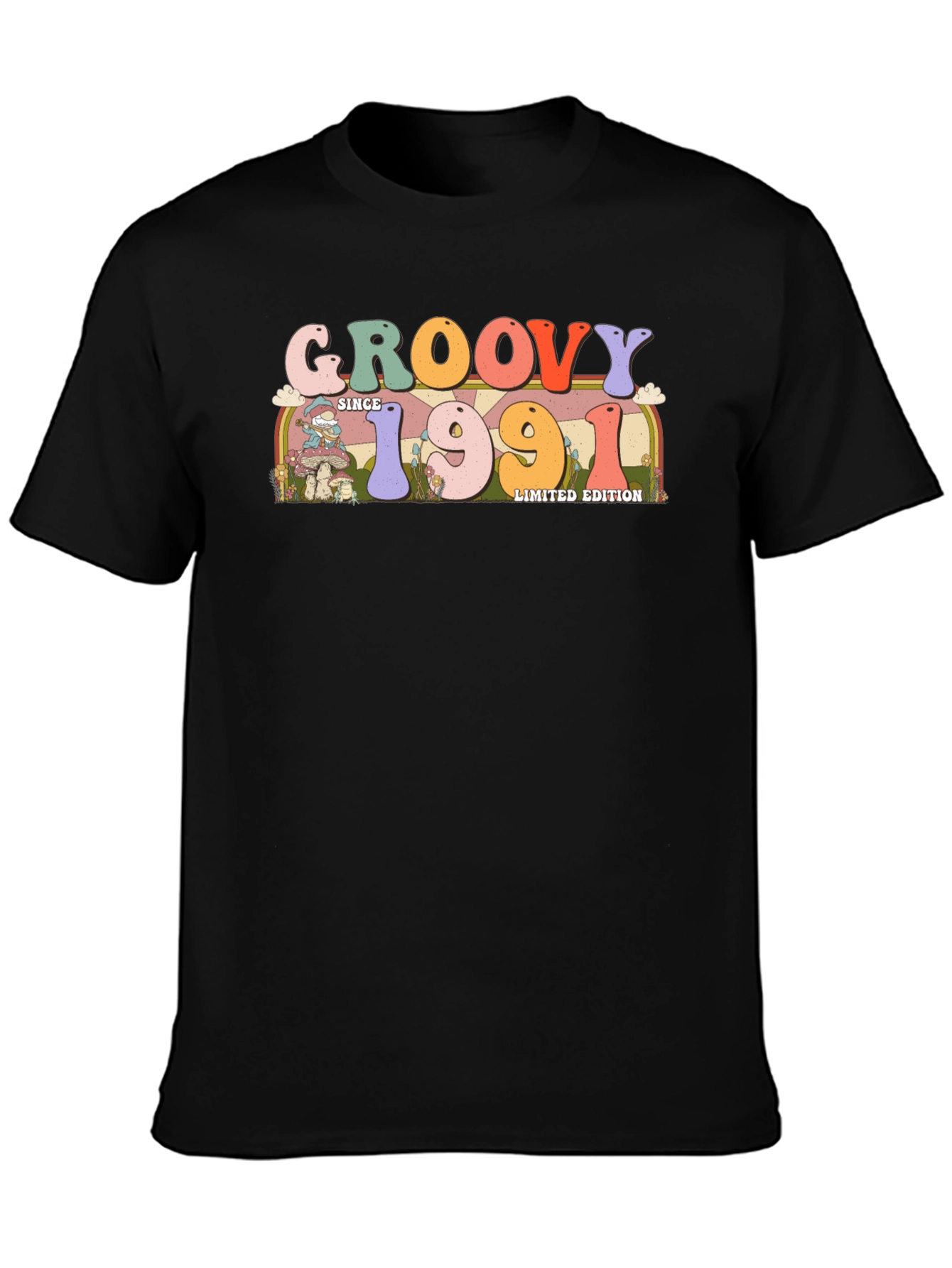 Groovy Since 1991 Limited Edition Black T-Shirt