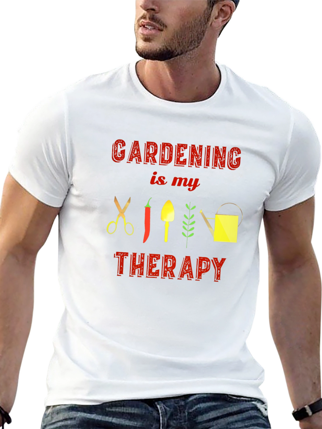 Gardening is my Therapy Graphic Tee