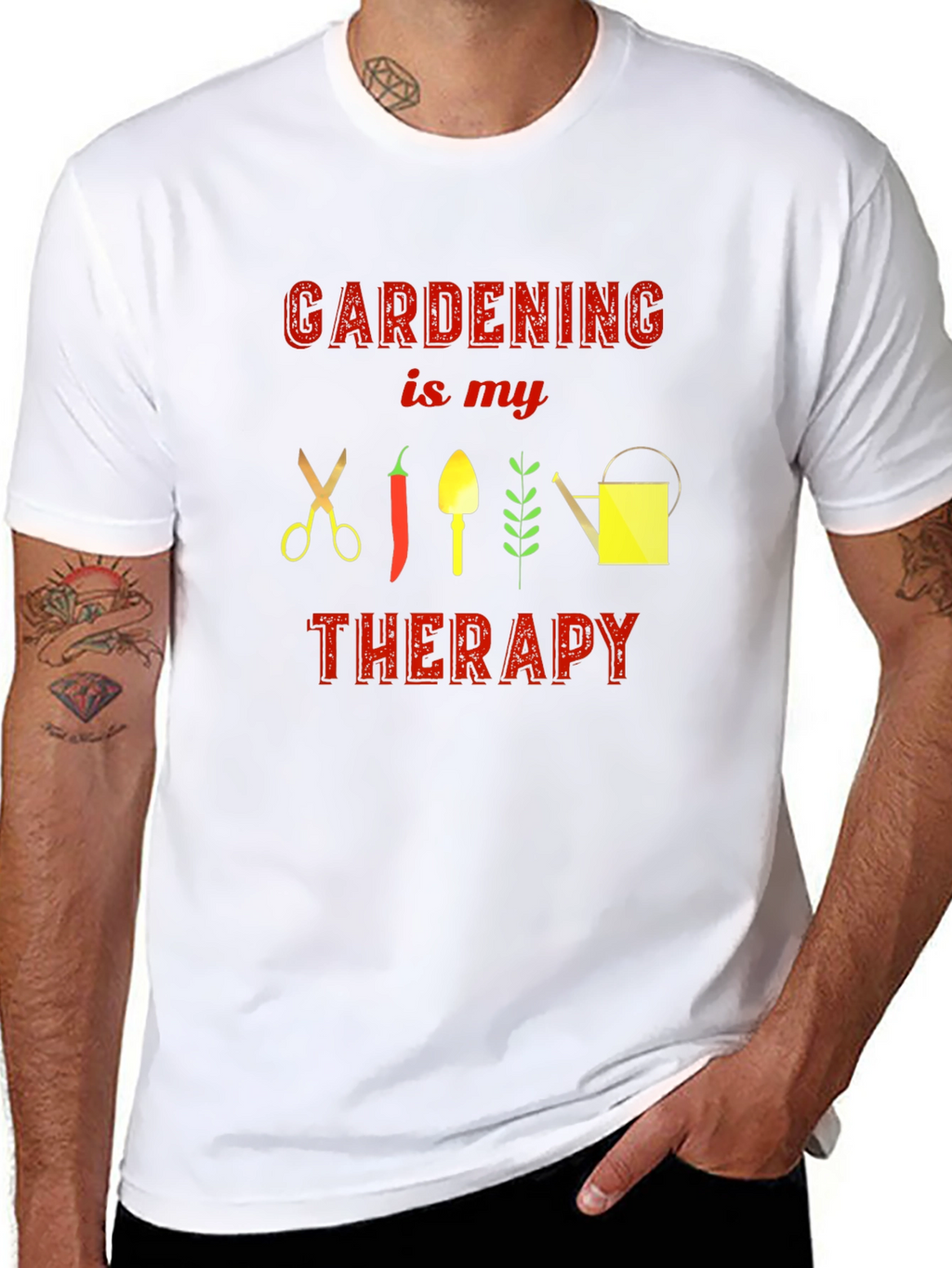 Gardening is my Therapy Graphic Tee