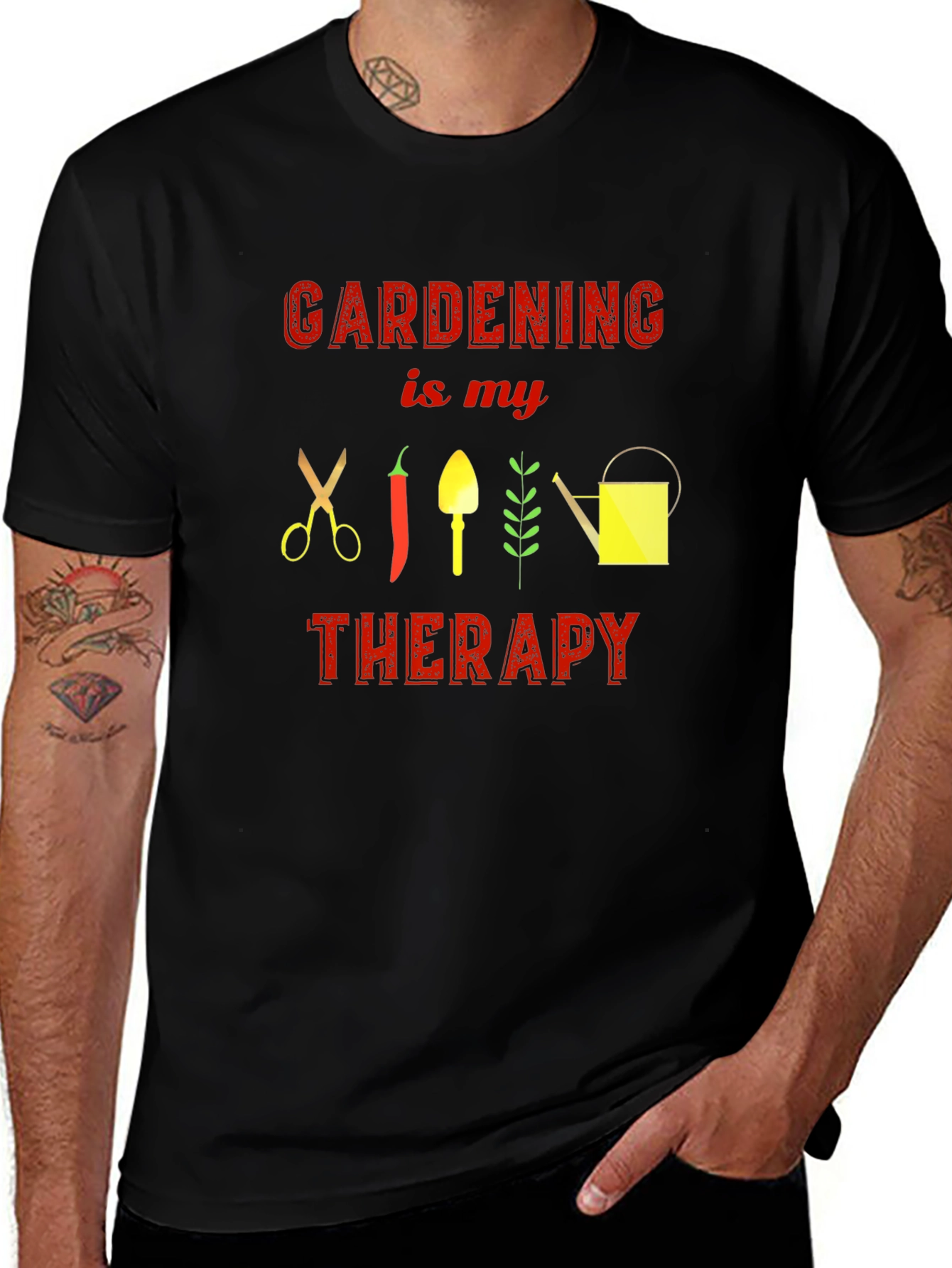Gardening is my Therapy Graphic Tee