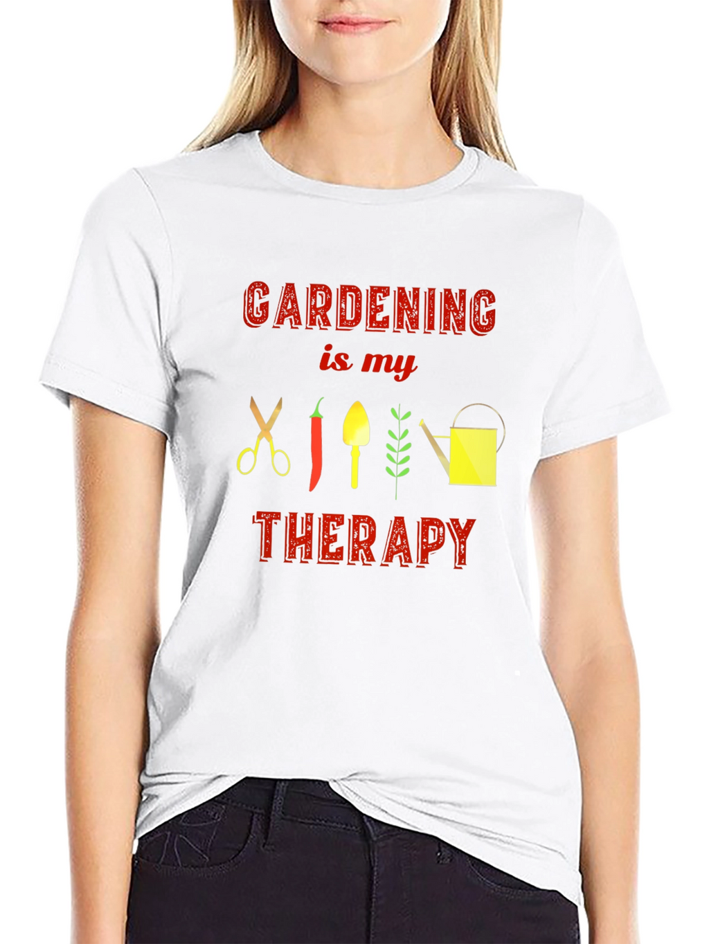 Gardening is my Therapy Graphic Tee