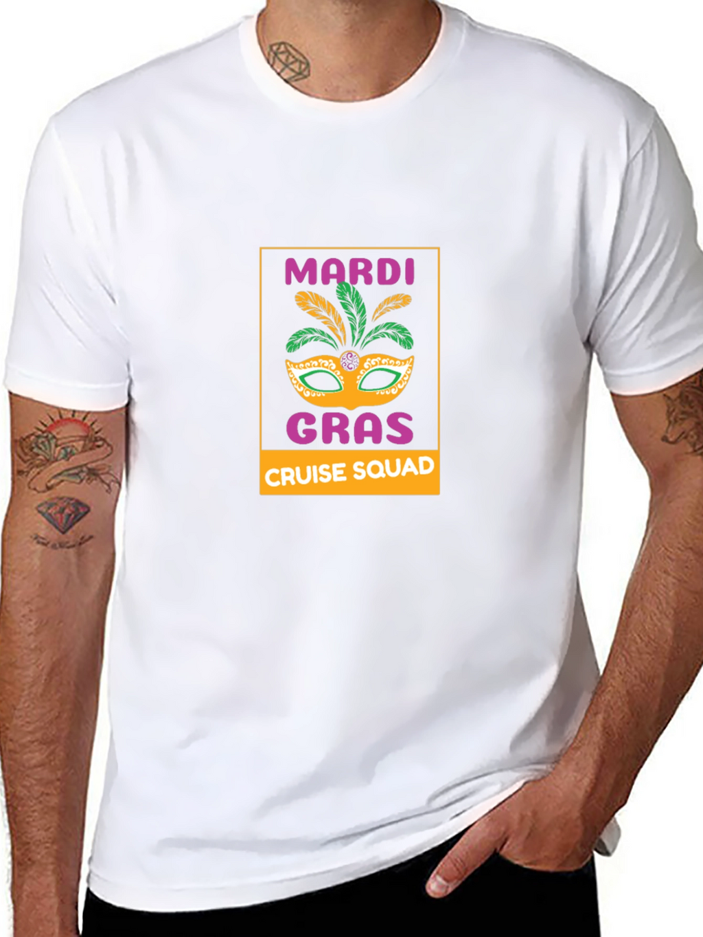 Mardi Gras Cruise Squad T-Shirt